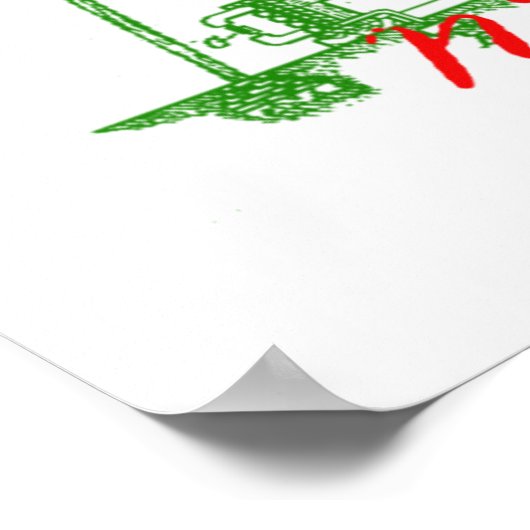 Nikola Tesla poster (Hoek)