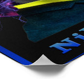 Nikola Tesla poster (Hoek)