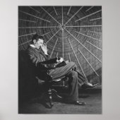 Nikola Tesla Poster (Voorkant)