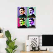 Nikola Tesla Poster (Thuiskantoor)