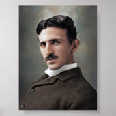 Nikola Tesla Poster (Voorkant)