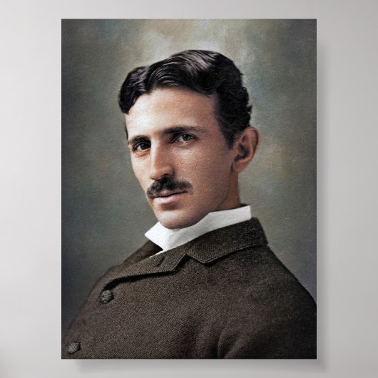 Nikola Tesla Poster (Voorkant)