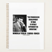 Nikola Tesla progressieve ontwikkeling van het cit Planner (Voorkant)