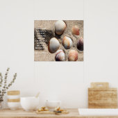 NIKOLA TESLA QUOTE - DEZELFDE FREQUENTIES - POSTER (Keuken)