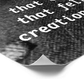 Nikola Tesla Quote Poster (Hoek)