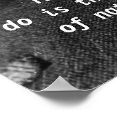 Nikola Tesla Quote Poster (Hoek)