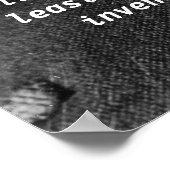 Nikola Tesla Quote Poster (Hoek)