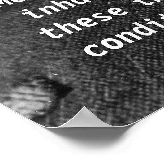 Nikola Tesla Quote Poster (Hoek)