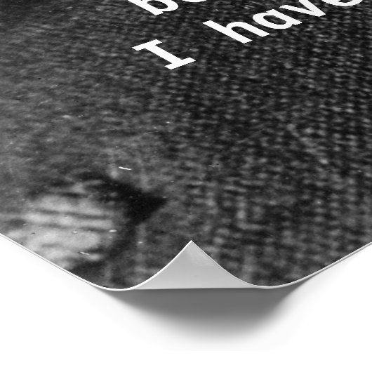 Nikola Tesla Quote Poster (Hoek)