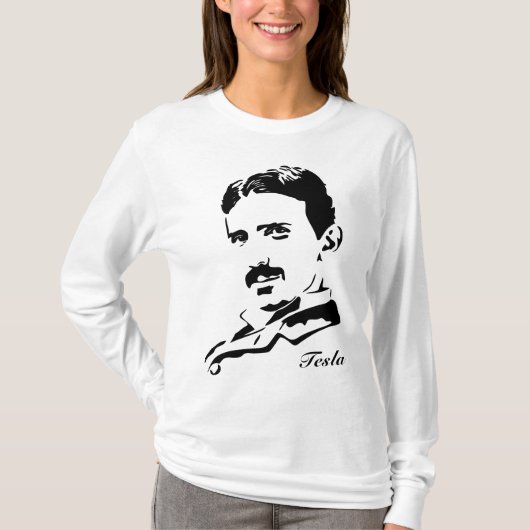 Nikola Tesla Regels! T-shirt (Voorkant)
