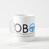 Nikola Tesla Robotaxi Mok (Voorkant links)