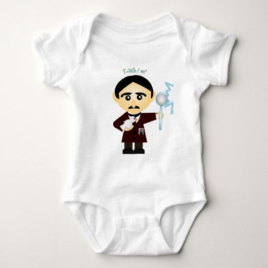 Nikola Tesla Romper (Voorkant)