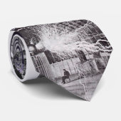 Nikola Tesla Stropdas (Opgerold)