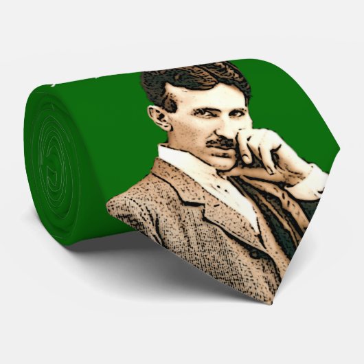 Nikola Tesla Stropdas (Opgerold)