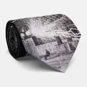 Nikola Tesla Stropdas (Opgerold)