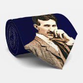 Nikola Tesla Stropdas (Opgerold)