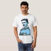 Nikola Tesla T-shirt (Voorkant volledig)