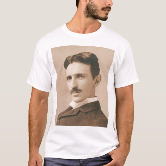 Nikola Tesla T-shirt (Voorkant)