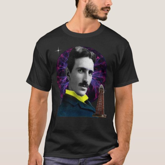 Nikola tesla t-shirt (Voorkant)