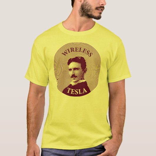 Nikola Tesla T-shirt (Voorkant)