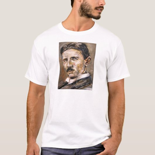Nikola Tesla T-shirt (Voorkant)