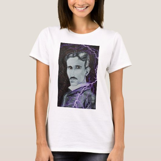 Nikola Tesla T-shirt (Voorkant)