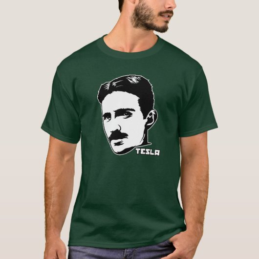 Nikola Tesla T-shirt (Voorkant)