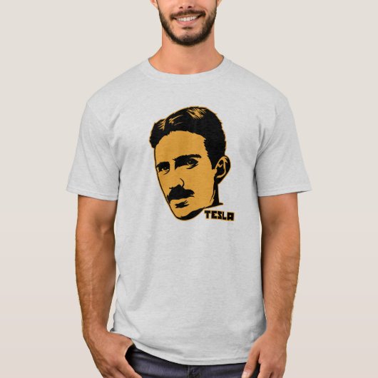 Nikola Tesla T-shirt (Voorkant)