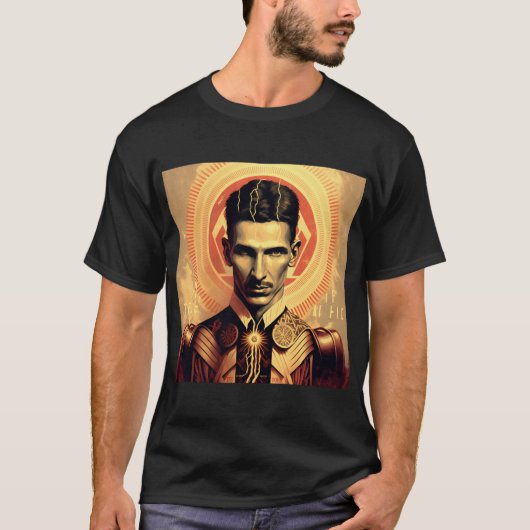 Nikola Tesla T-shirt (Voorkant)