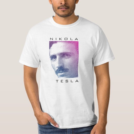 Nikola Tesla T-shirt (Voorkant)