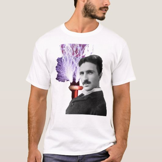 Nikola Tesla T-shirt (Voorkant)