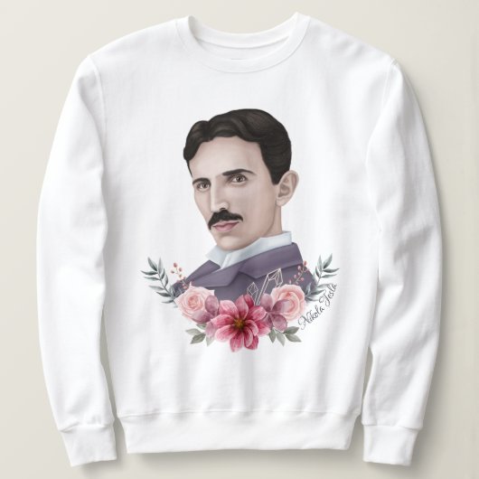 Nikola Tesla T-Shirt (Design voorkant)