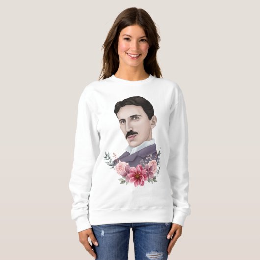 Nikola Tesla T-Shirt (Voorkant volledig)