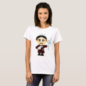 Nikola Tesla T-shirt (Voorkant volledig)