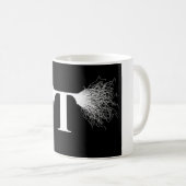 Nikola Tesla - Tesla Coil - Lightning Koffiemok (Voorkant rechts)