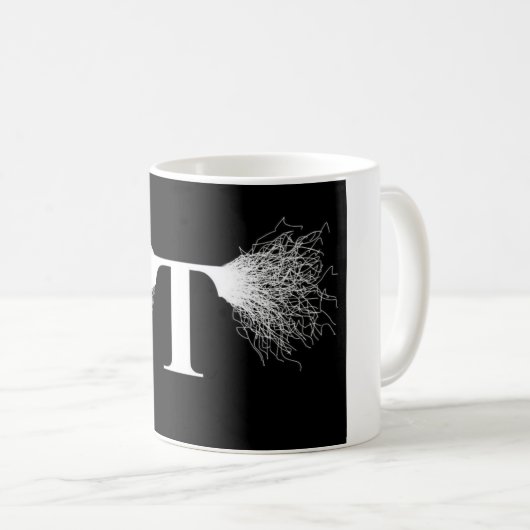 Nikola Tesla - Tesla Coil - Lightning Koffiemok (Voorkant rechts)