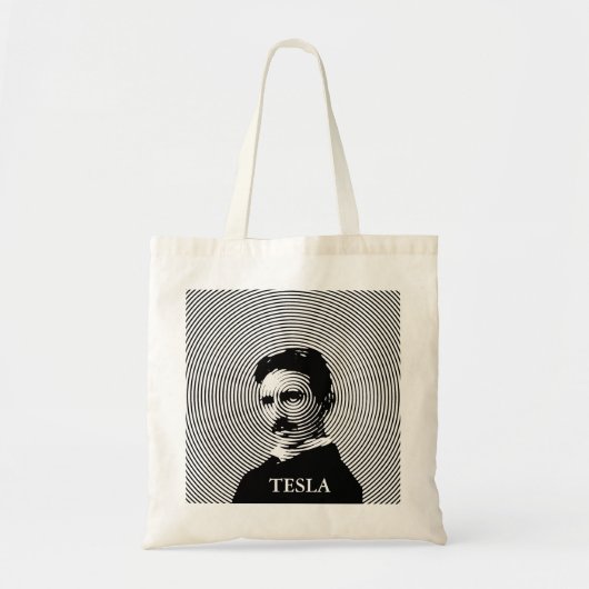 Nikola Tesla Tote Bag (Voorkant)