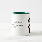 Nikola Tesla Tweekleurige Koffiemok (Center)