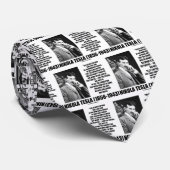 Nikola Tesla Wetenschappelijk Man streeft niet onm Stropdas (Opgerold)