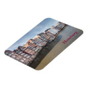 Nikolaifleet, Hamburg, Duitsland Magneet (Linkerzijde)