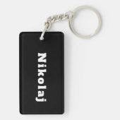 Nikolaj Sleutelhanger (achterkant)