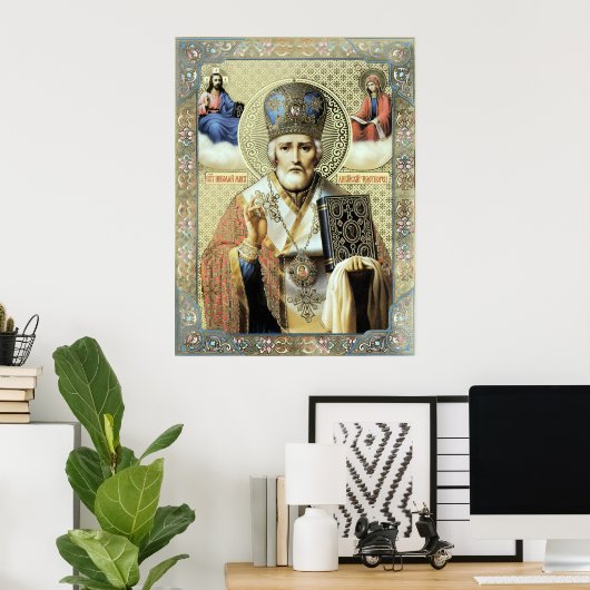 Nikolaos van Myra Poster (Thuiskantoor)