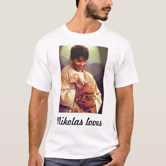 Nikolas Loves T-shirt (Voorkant)