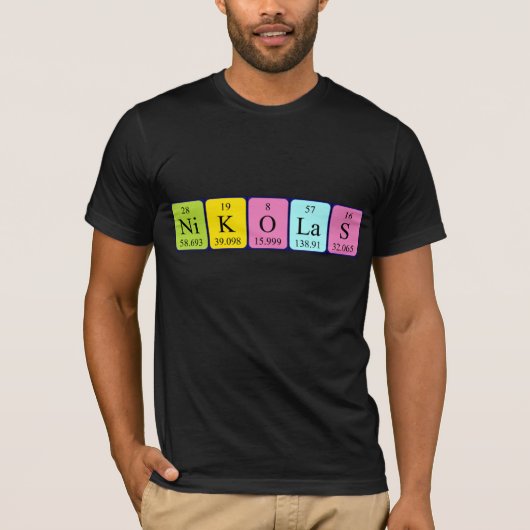 Nikolas periodiek shirt (Voorkant)