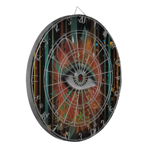 Nikole's Eye Dartbord (Voorkant Links)