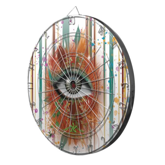 Nikole's Eye Dartbord (Voorkant Rechts)
