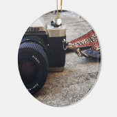 Nikon Film Camera Keramisch Ornament (Links)