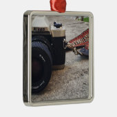 Nikon Film Camera Metalen Ornament (Rechts)