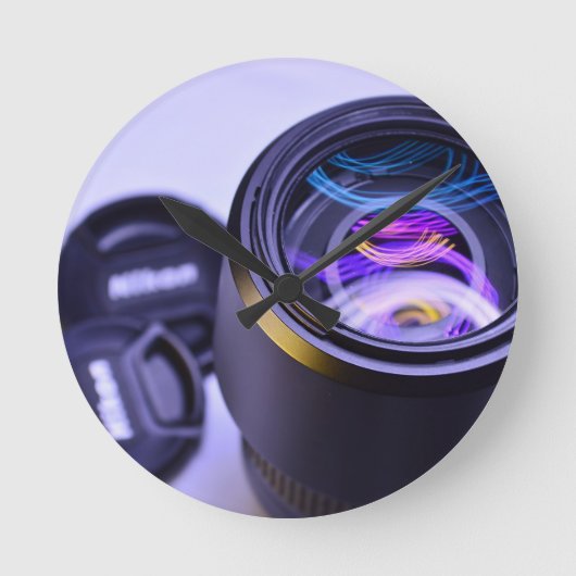 Nikon Fotografie Camera Ronde Klok (Voorkant)