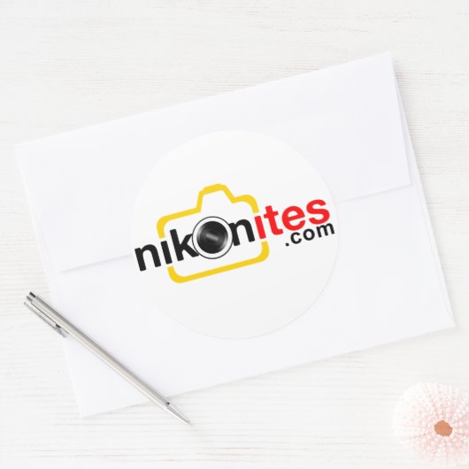 Nikonites.com Sticker (Envelop)